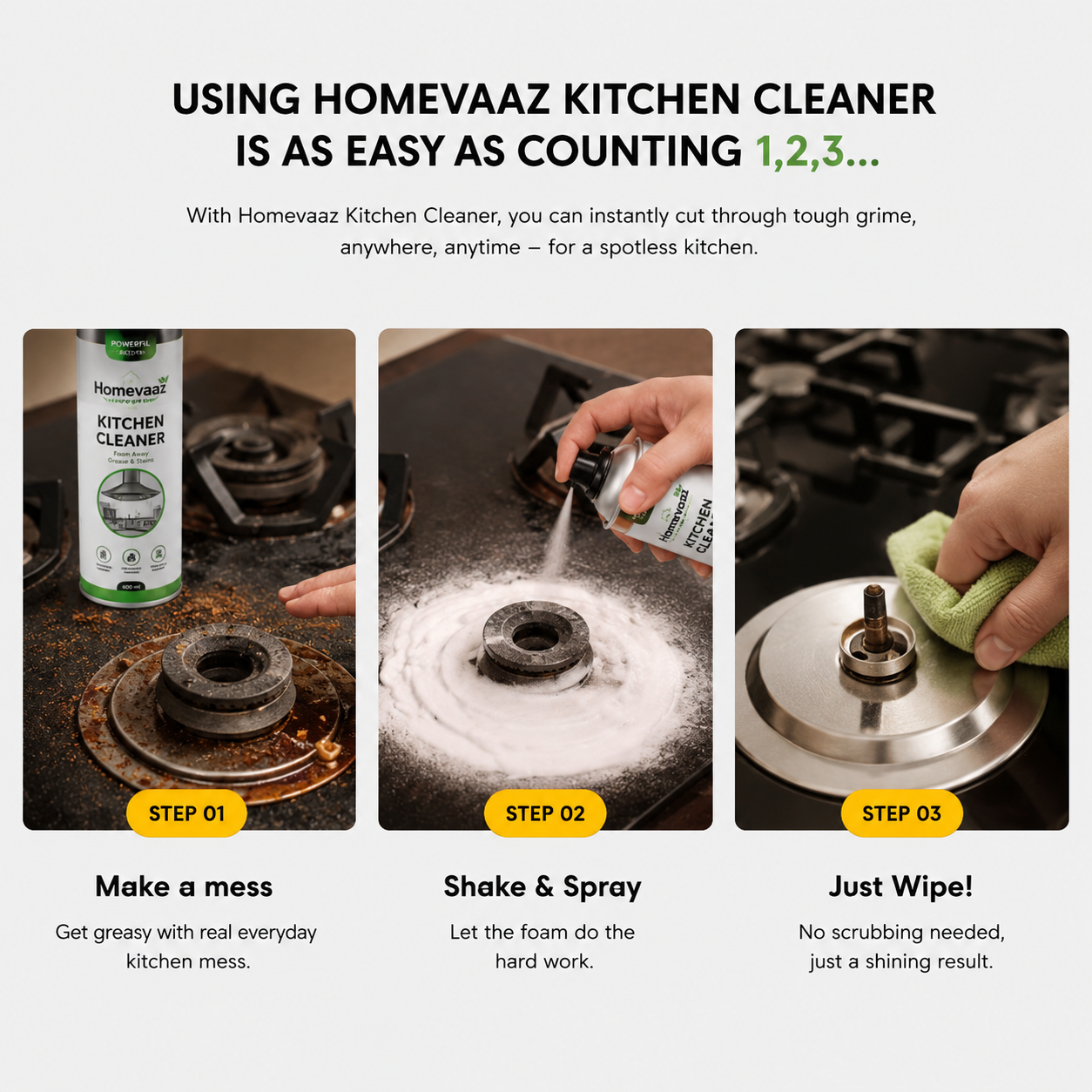 PowerFoam Kitchen Cleaner & Disinfectant
